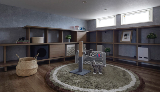 落ち着ける場所をつくる